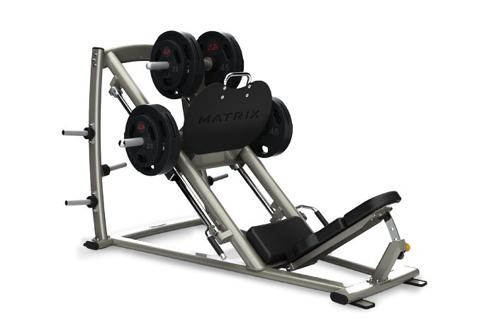 leg press a 45° - macchina per le gambe